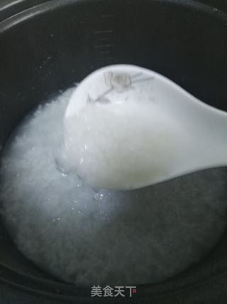 鸡丝青豆菌菇粥的做法步骤:13