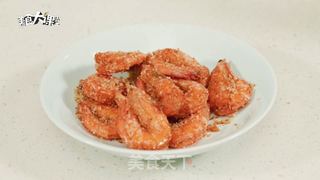 避风塘炒虾的做法步骤:8