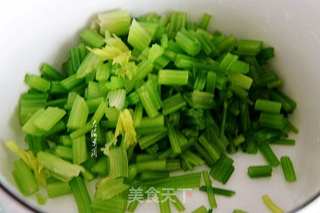 芹菜拌黄豆的做法步骤:4