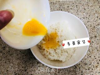 黄金牛肉炒饭的做法步骤:2