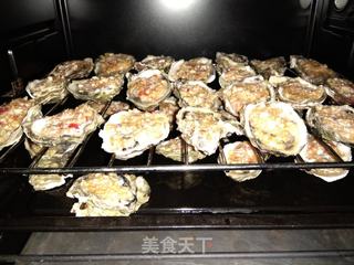 烤生蚝(烤箱版)的做法步骤:8