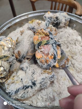 咸香盐焗大闸蟹的做法步骤:5