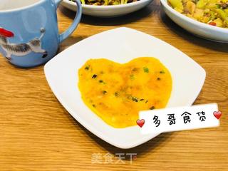 早餐必备~蔬菜鸡蛋饼的做法步骤:7