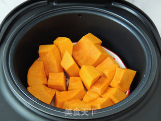 葡萄干南瓜发糕的做法步骤:4