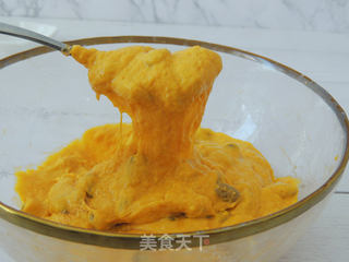 葡萄干南瓜发糕的做法步骤:12