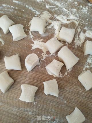 韭菜虾仁鸡蛋蒸饺的做法步骤:3