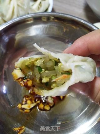 韭菜虾仁鸡蛋蒸饺的做法步骤:6