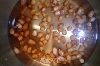 红薯糯米花生粥的做法步骤:2