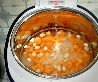 红薯糯米花生粥的做法步骤:5