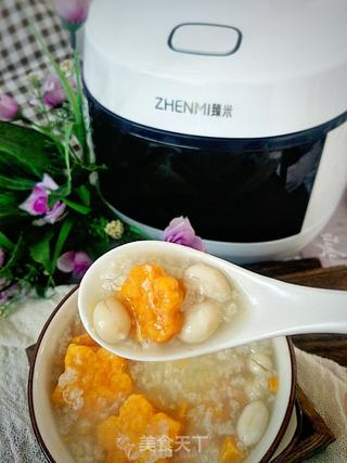 红薯糯米花生粥的做法步骤:11