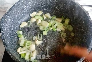 鲜虾小炒脱糖饭的做法步骤:5