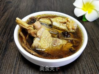 茶树菇炖鸡汤的做法步骤：10