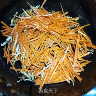 牛肉胡萝卜盖浇饭的做法步骤:6