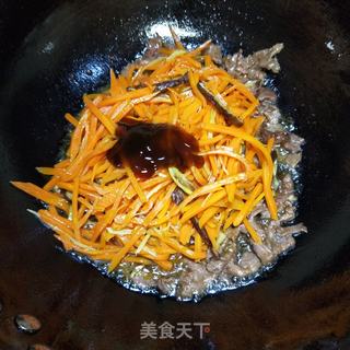 牛肉胡萝卜盖浇饭的做法步骤:11