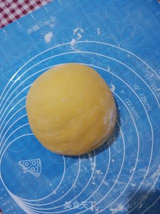 扁豆猪肉南瓜面水饺的做法步骤:2