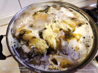 酸菜鸭肉面的做法步骤:5