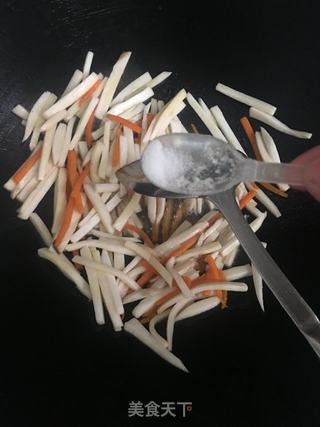 杏鲍菇炒牛肉的做法步骤：7