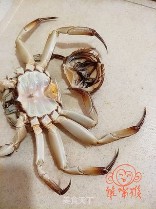吮指香辣蟹的做法步骤:3