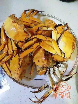 吮指香辣蟹的做法步骤:8