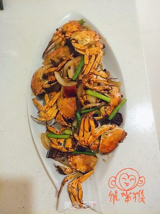 吮指香辣蟹的做法步骤:15