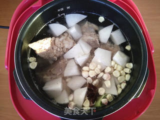 萝卜排骨汤的做法步骤:7