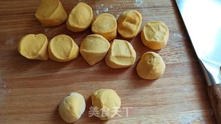 南瓜荷叶饼的做法步骤:3