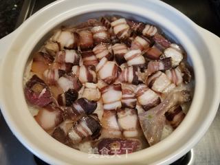 腊味煲仔饭的做法步骤:6