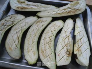 蒜粒烤茄子的做法步骤：7