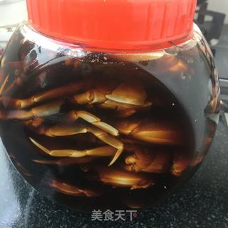 腌铁脚蟹的做法步骤：12