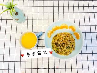 黄金牛肉炒饭的做法步骤:10
