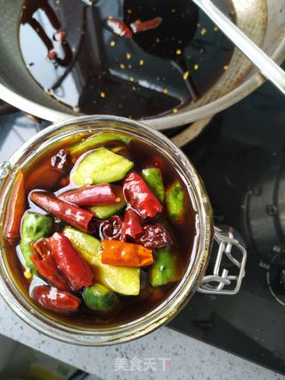 小黄瓜咸菜的做法步骤:9