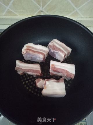 茶熏五花肉的做法步骤:2