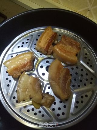 茶熏五花肉的做法步骤:7