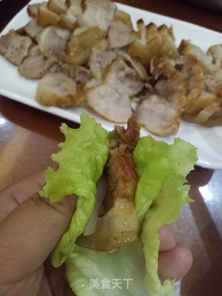 茶熏五花肉的做法步骤：12