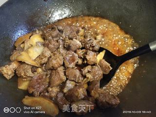嫩姜炖牛腩的做法步骤:6
