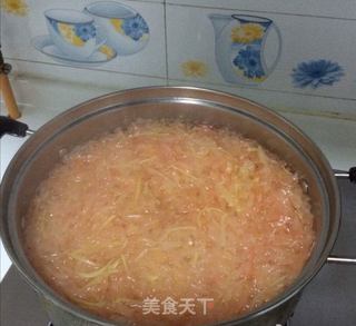 好喝去火的蜂蜜柚子茶的做法步骤:6