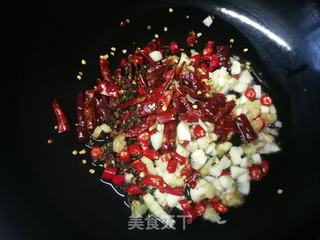 香辣花甲的做法步骤:4