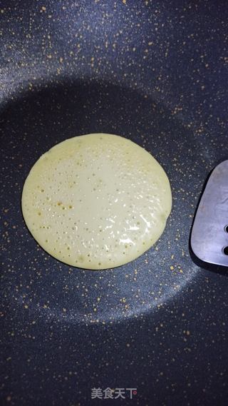 香蕉松饼的做法步骤:8