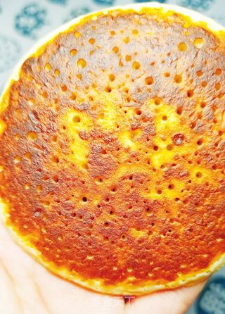 香蕉松饼的做法步骤:11