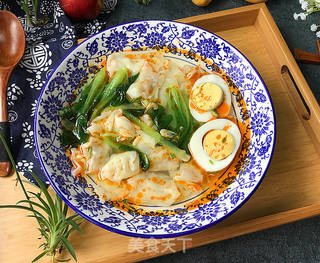 麻辣小馄饨的做法步骤:10