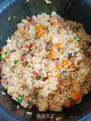 香肠土豆焖饭的做法步骤:12