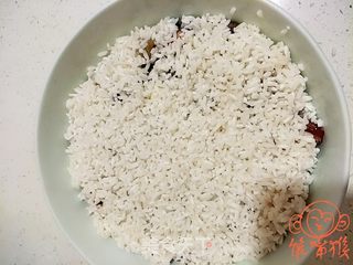 红糖糯米八宝饭的做法步骤:6