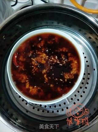红糖糯米八宝饭的做法步骤:9