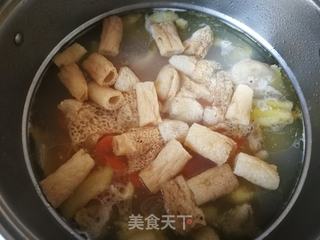 胡萝卜竹荪炖鸡汤的做法步骤:9