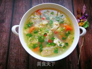 胡萝卜竹荪炖鸡汤的做法步骤:13