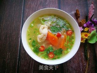 胡萝卜竹荪炖鸡汤的做法步骤:14