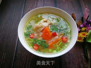 胡萝卜竹荪炖鸡汤的做法步骤：15