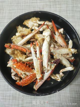 姜葱炒海蟹的做法步骤:7