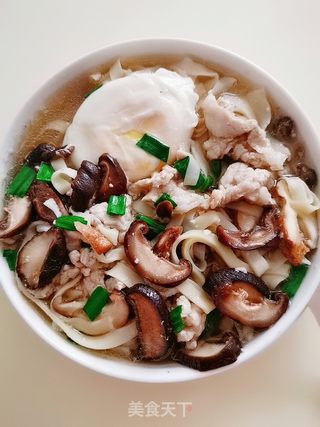 鸡蛋牛奶手擀面的做法步骤:17