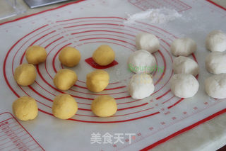 南瓜开花馒头的做法步骤:6